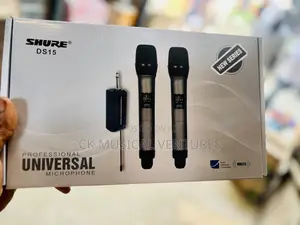 Shure Ds-15 Dual Handheld Pro Wireless Microphone