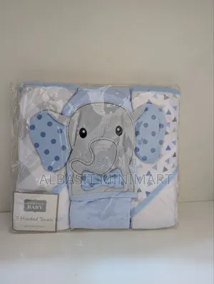 Hudson Baby 3 Hooded Towels