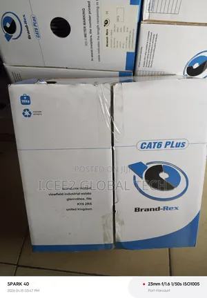 Brand Rex Cat6 Indoor Cable