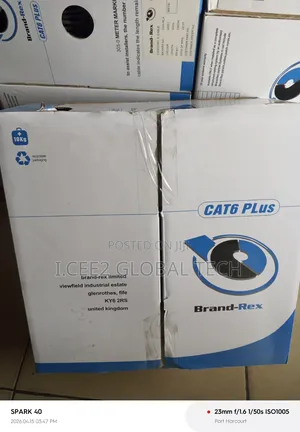 Brand Rex Cat6 Indoor Cable