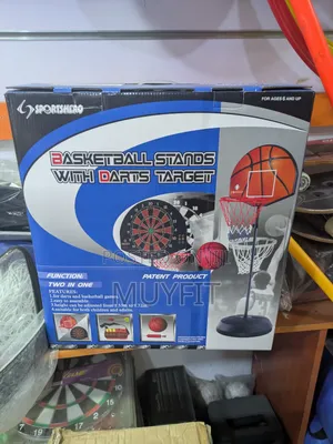 Children Basketball and Dartboard