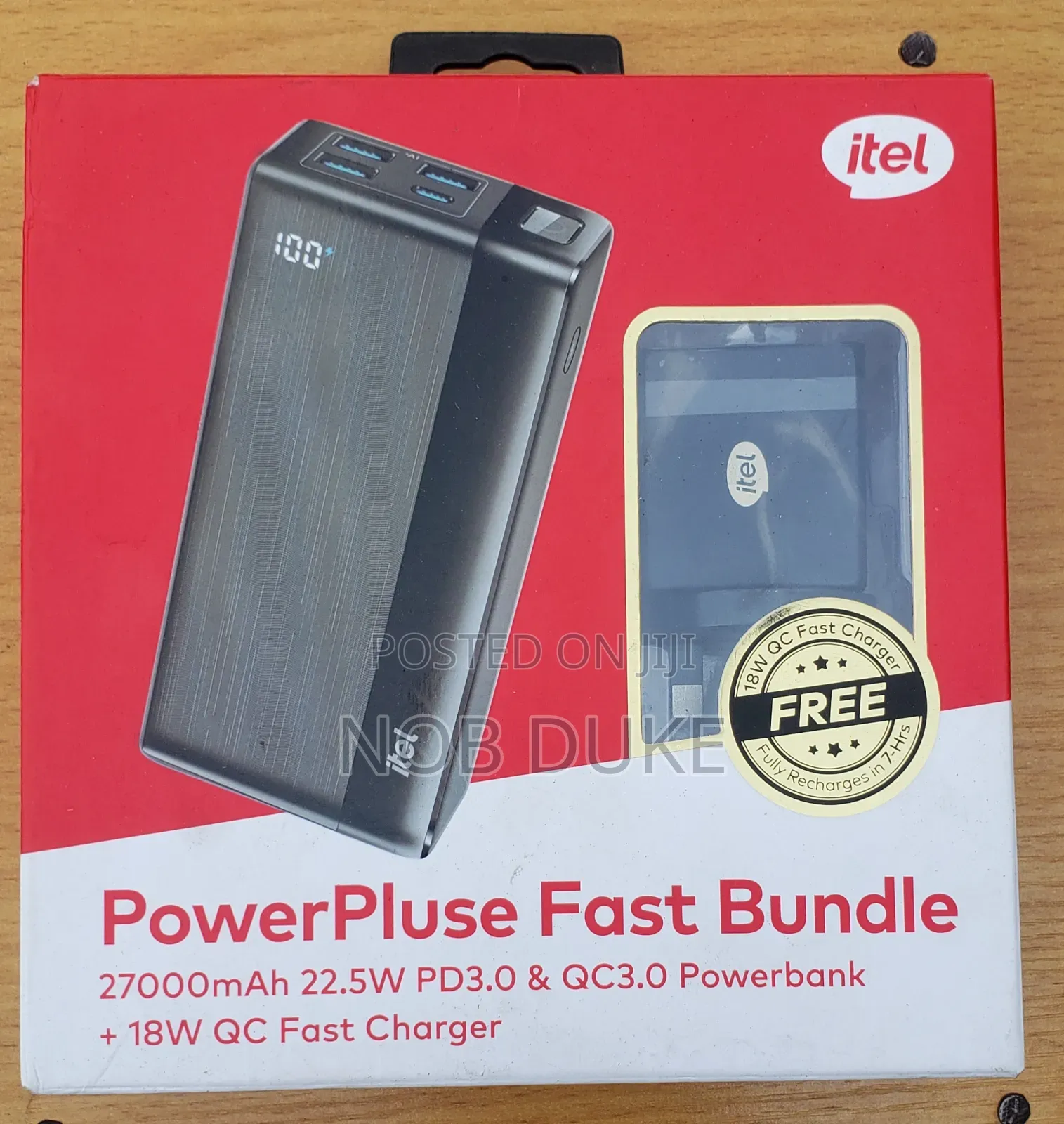 27000mah Itel Powerpluse Fast Bundle