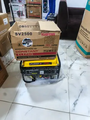 Elepaq Sv2500 1.5kva Manual Coil Generator
