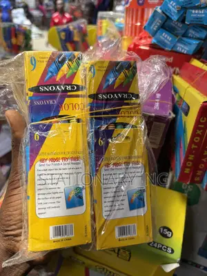 Wax Crayon Color Pencils