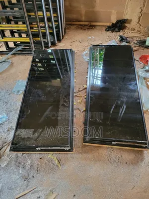 Single Panel Frameless Window