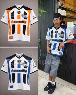 Luxury Designer Retro Jersey Top