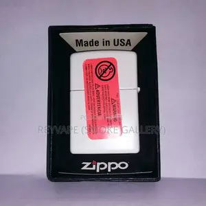 Zippo Black White Boxes Fluid Lighter