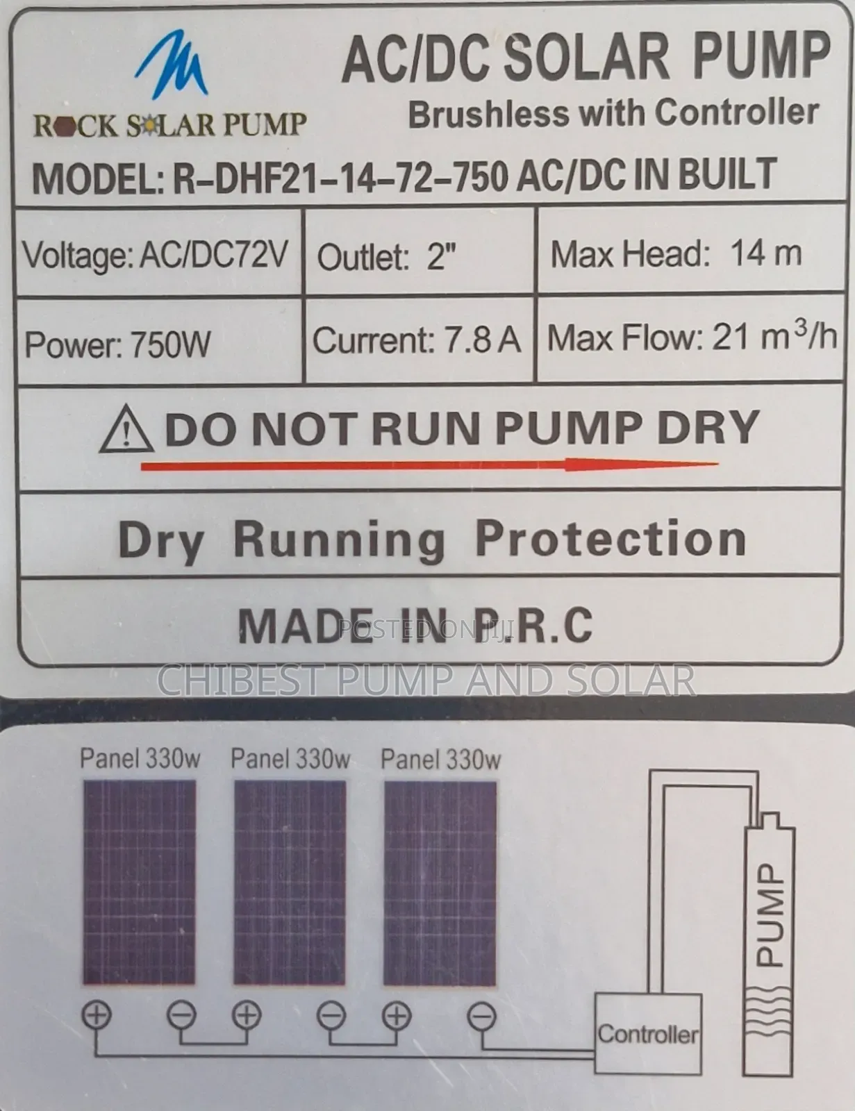 Solar Surface Pump