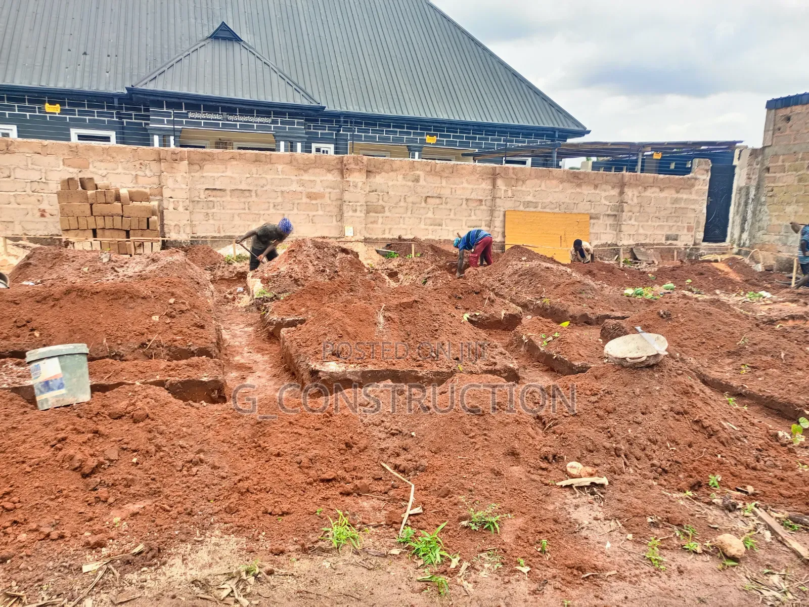 Factory Building on Going
