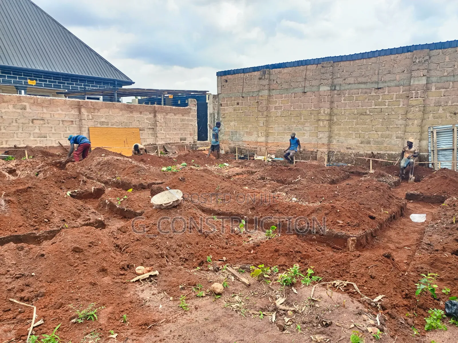 Factory Building on Going
