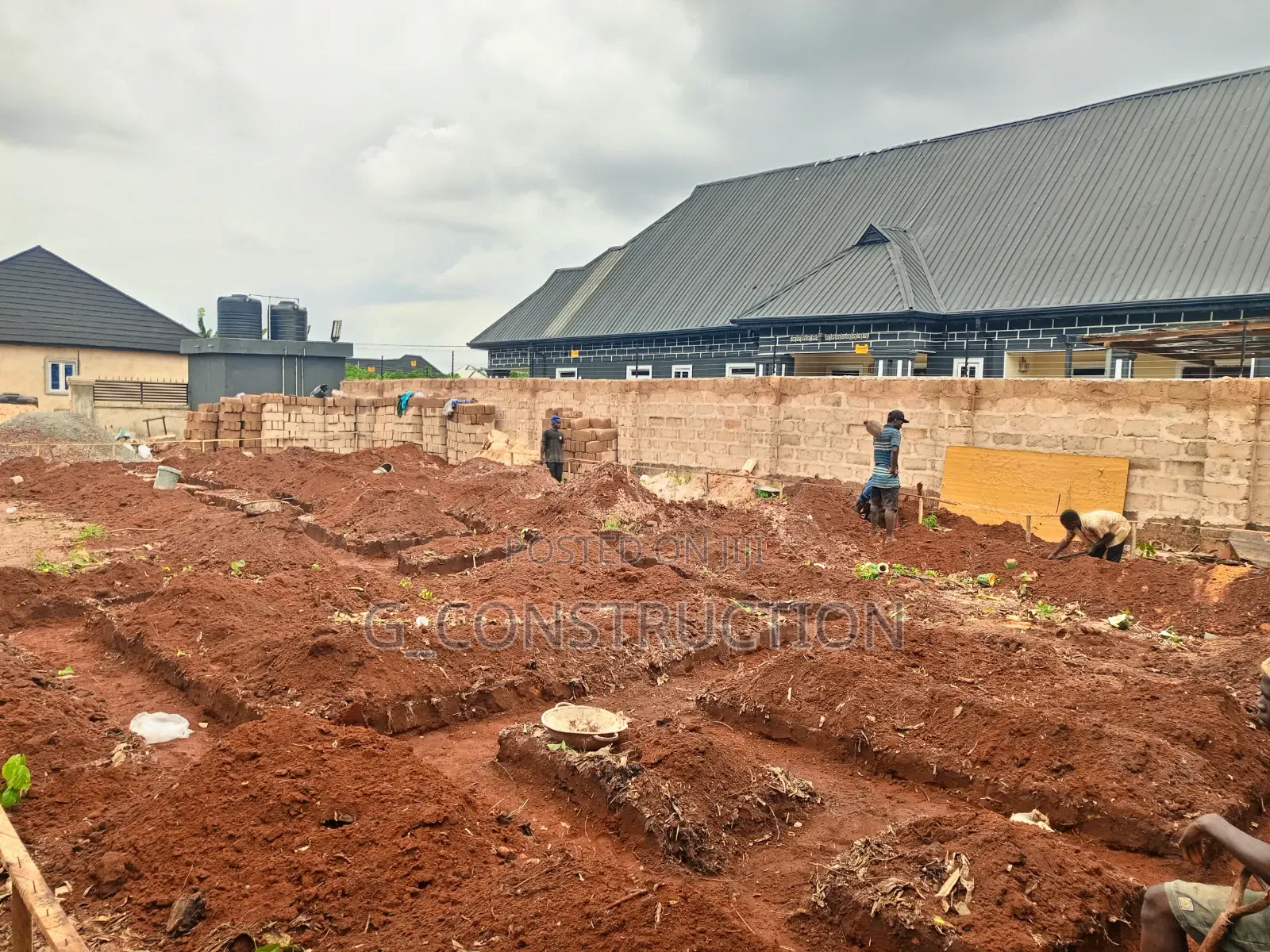 Factory Building on Going