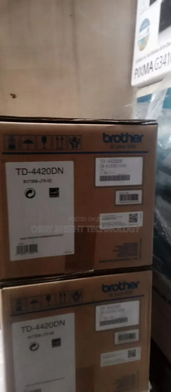 Brother Td4420dn 4-Inch Thermal Desktop Barcode and Label Printer