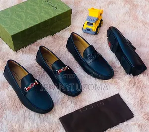 High Quality Gucci Leather Loafers Shoe
