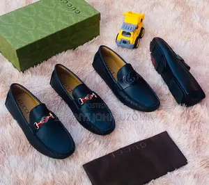 High Quality Gucci Leather Loafers Shoe
