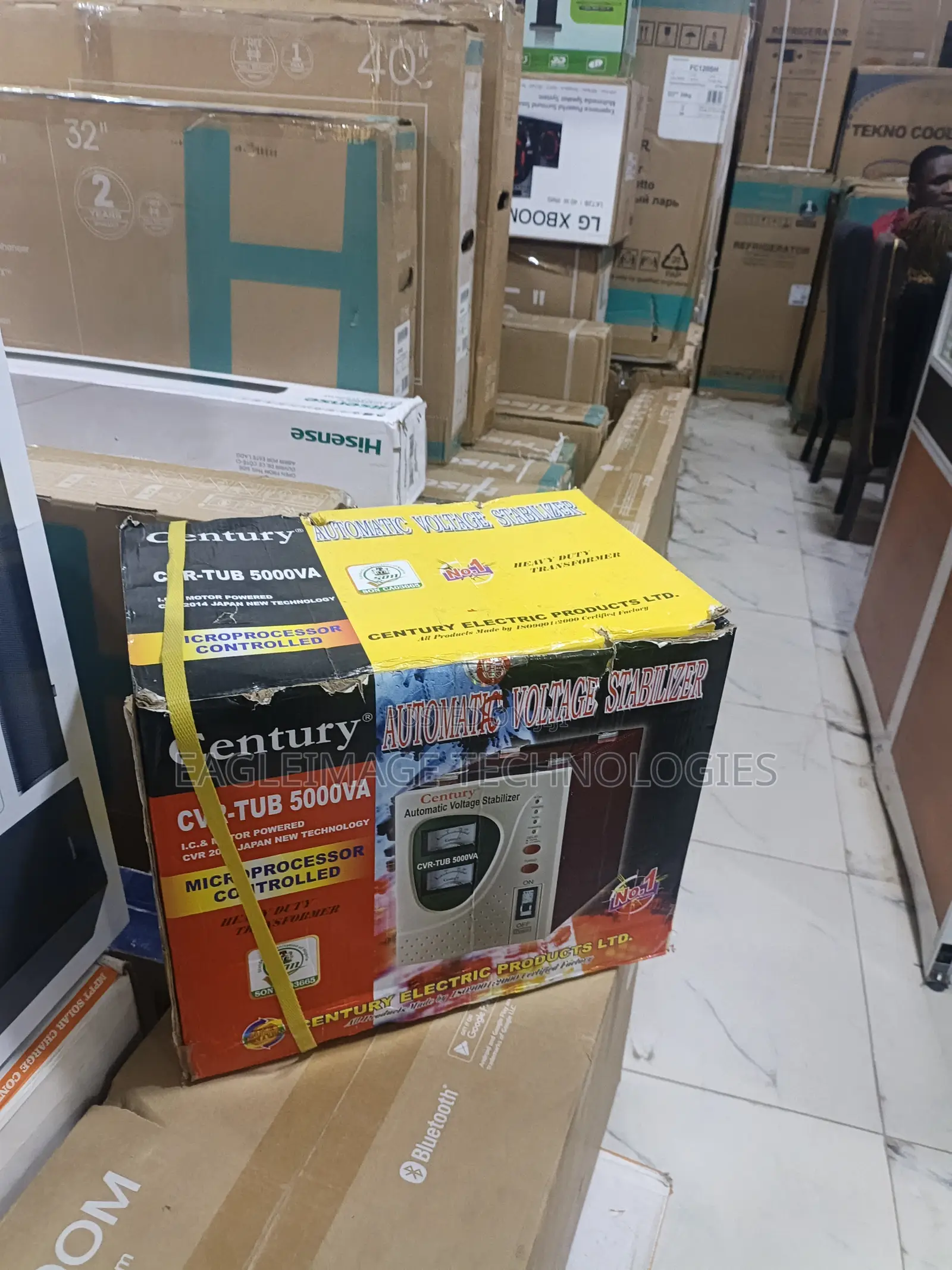 Century 5000va Stabilizer - Built for High-Voltage Protection