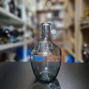 Transparent Glass Flower Vase