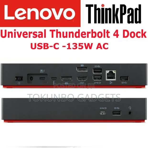 Lenovo Thinkpad Universal Thunderbolt 4 Dock Station With