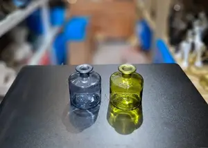 Transparent Glass Vase Available as Seen