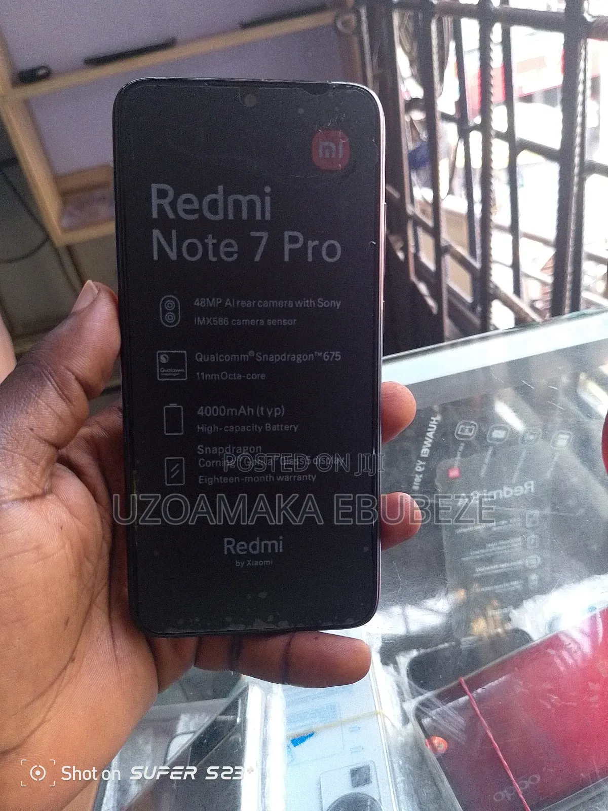 Xiaomi Redmi Note 7 Pro 128 GB Black