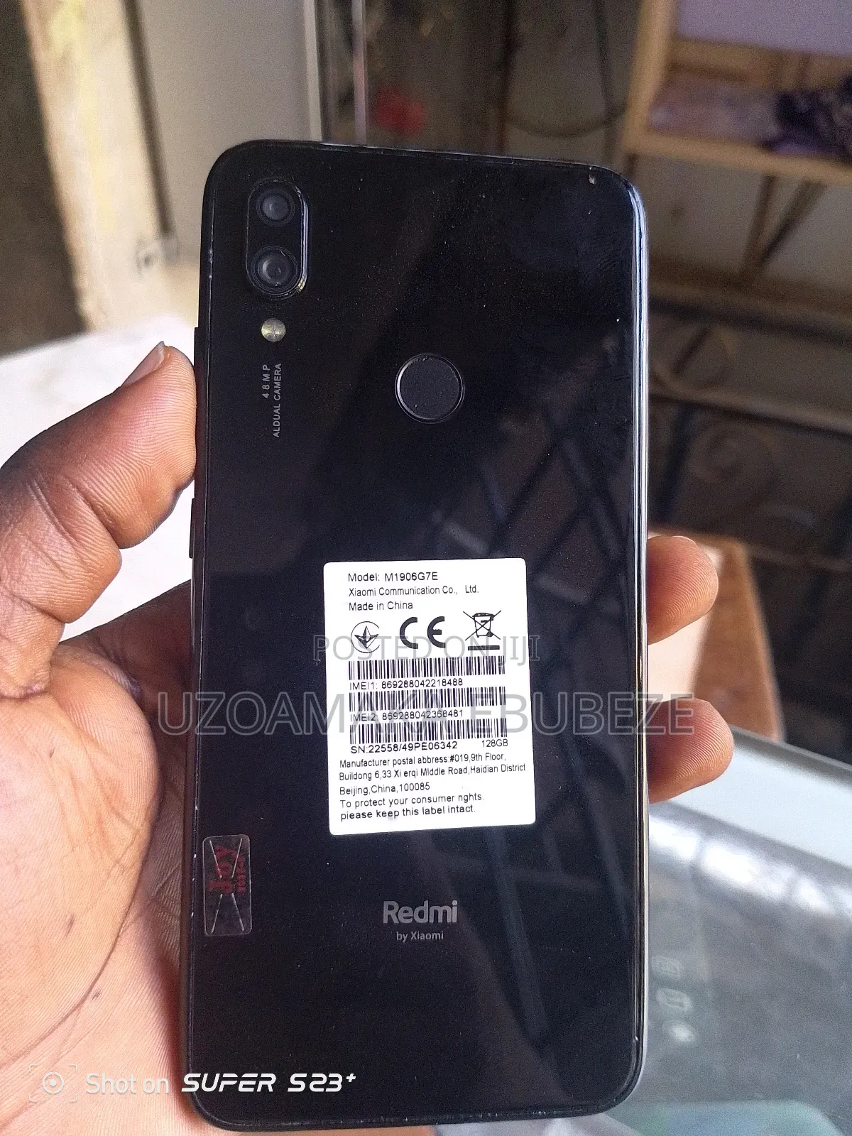 Xiaomi Redmi Note 7 Pro 128 GB Black