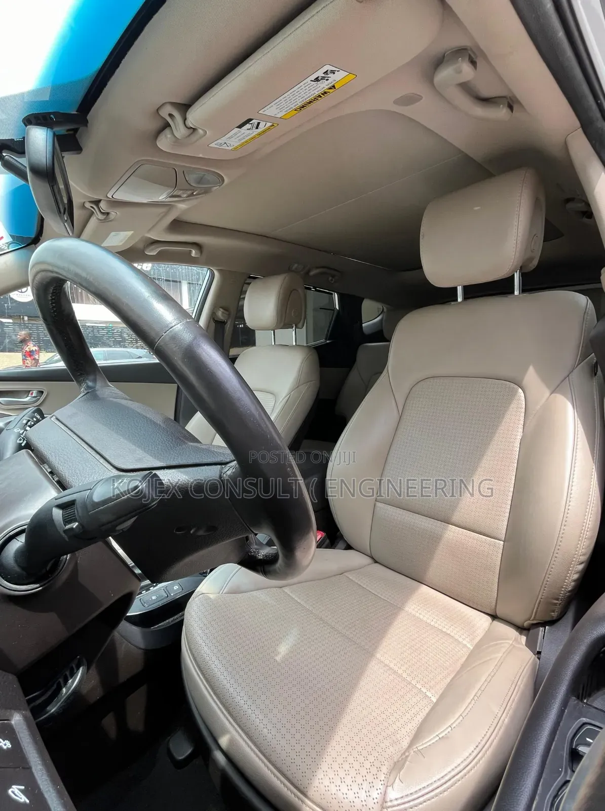 Hyundai Santa Fe 2015 White