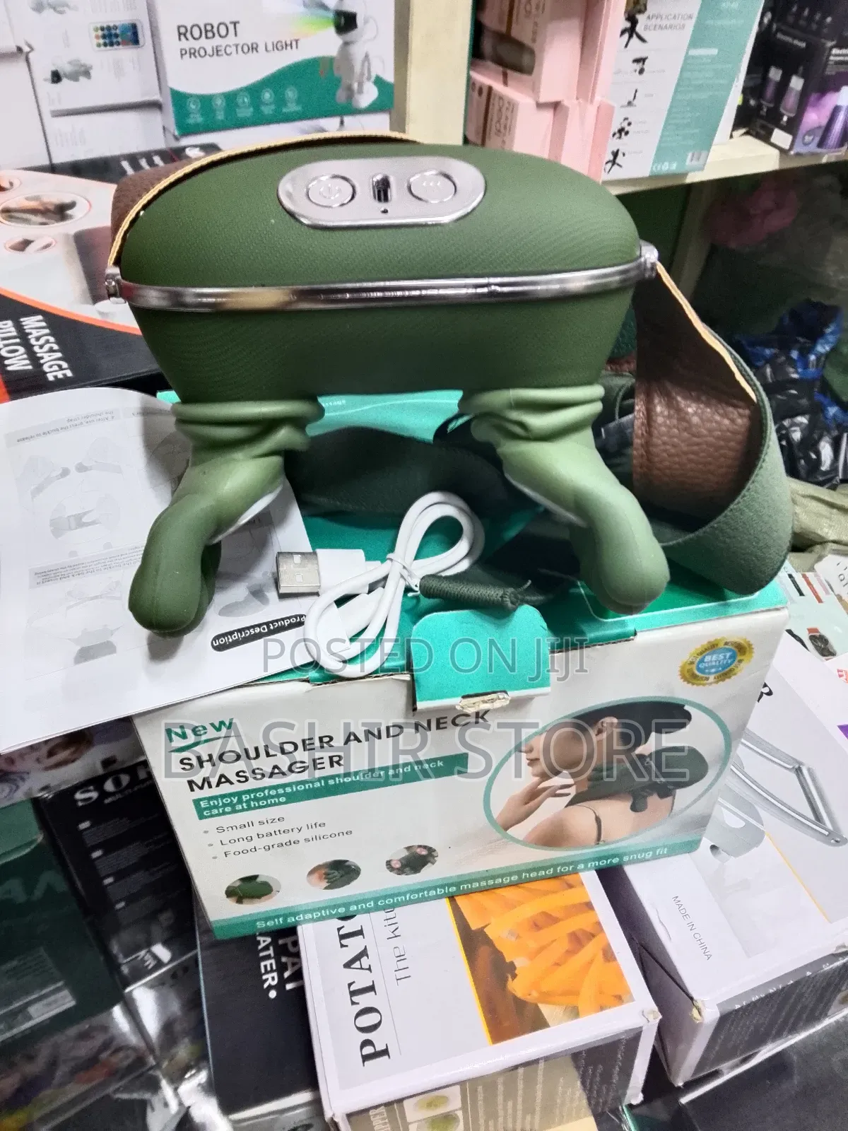 Portable, Rechargeable Neck