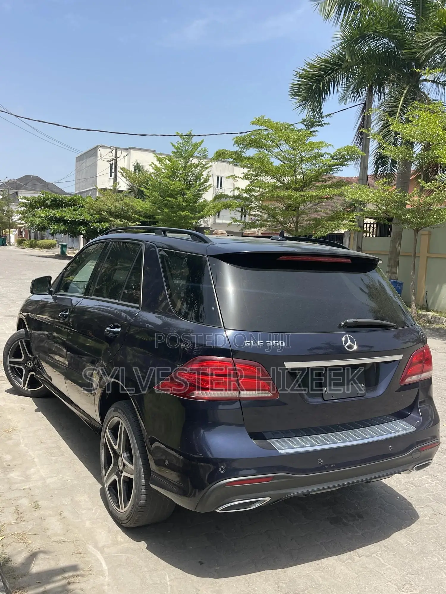 Mercedes-Benz GLE-Class 2018 Blue