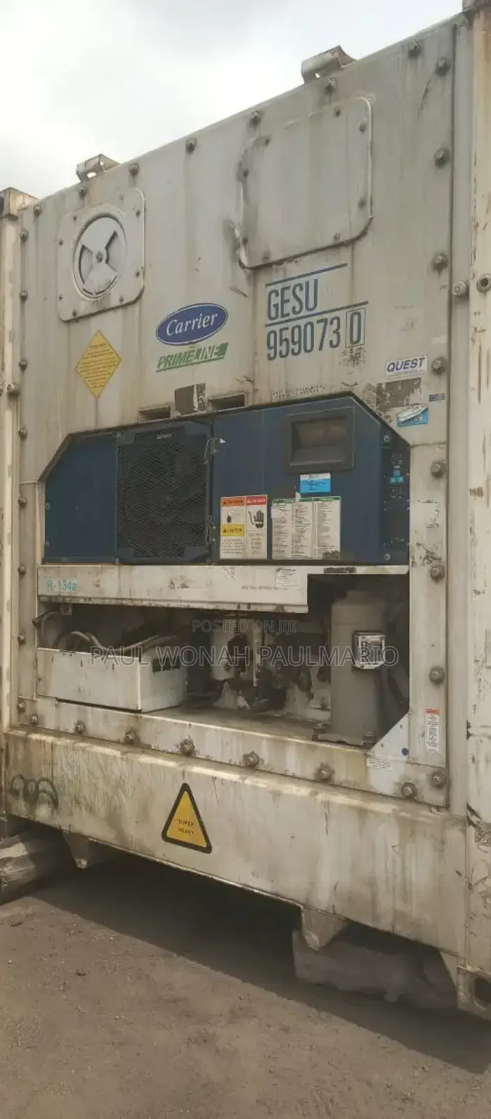 Sells of Reefer Container