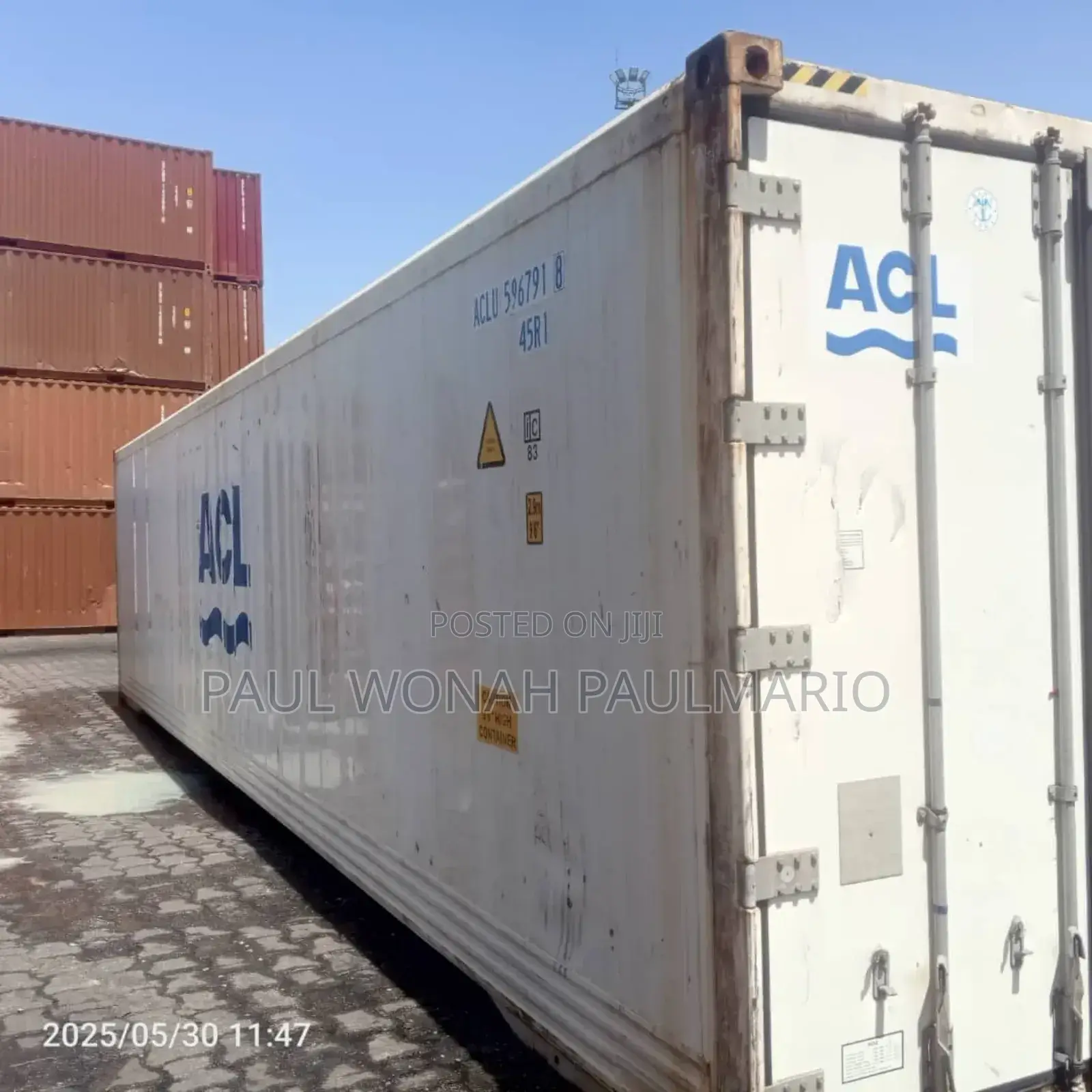 Sells of Reefer Container