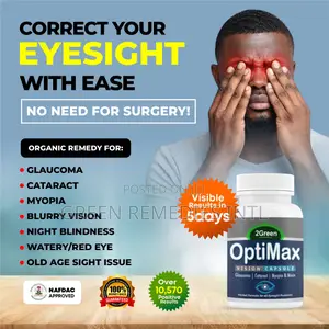 Eye Problem or Difficulty in Reading Get Optimax Vision Capsules