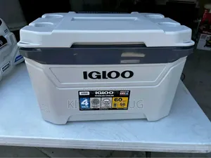 Igloo 60-quart Roller Cooler Designed For Keeping Drinks And Food.