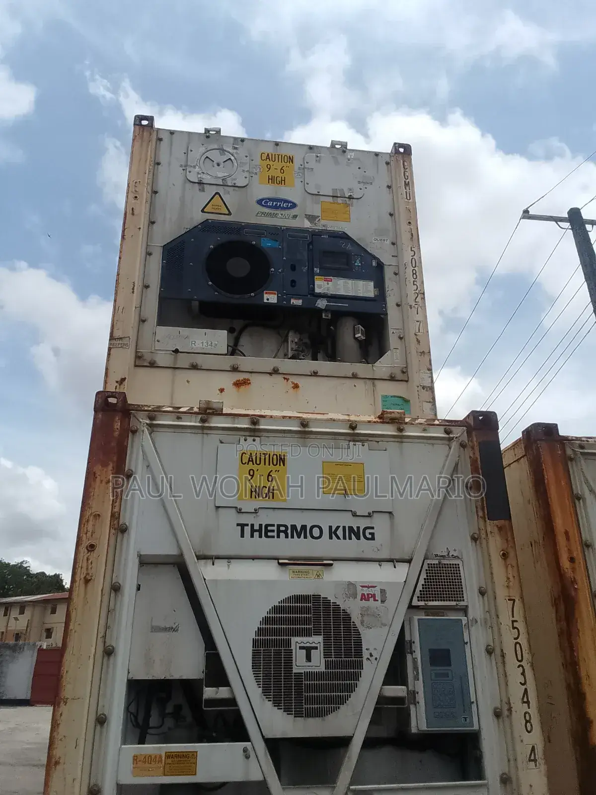 Sells of Reefer Container