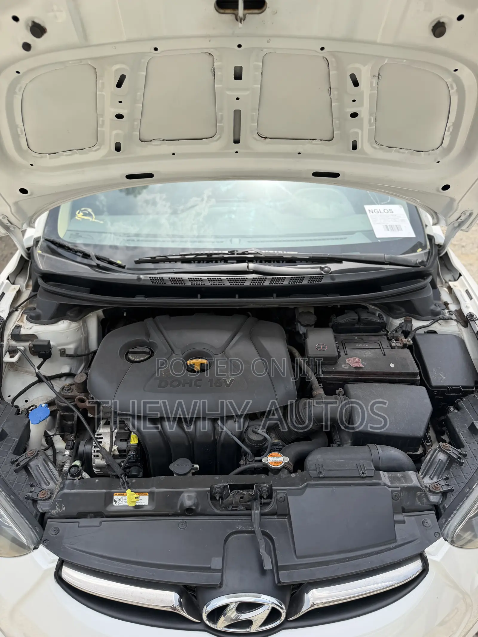 Hyundai Elantra Limited 2012 White