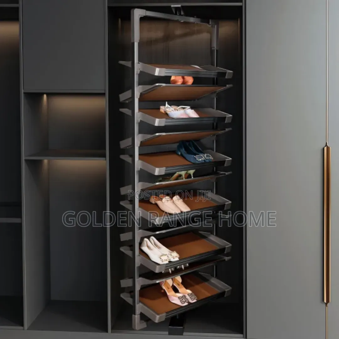 3600 Rotation Shoe Racks