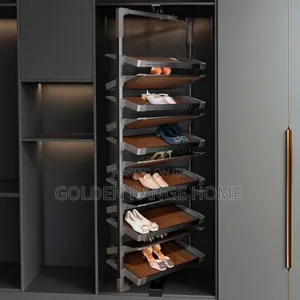 3600 Rotation Shoe Racks