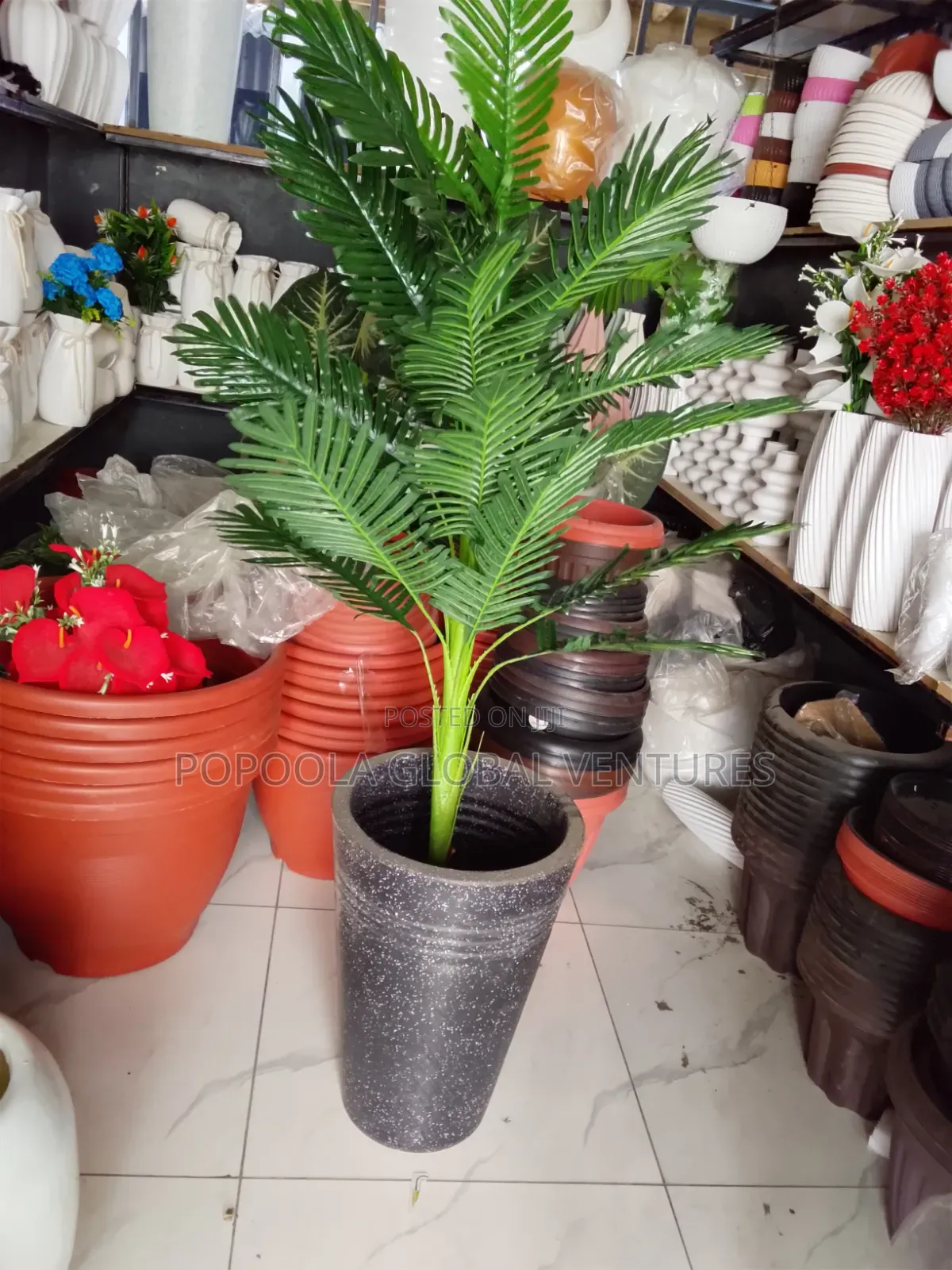 Flower Pot and Flower