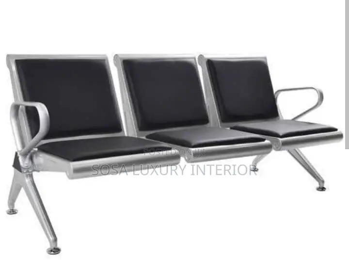 Premium 3-Seater Waiting Room Chair