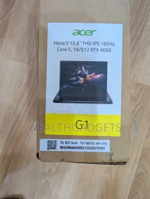 New Laptop Acer Nitro 5 16GB Intel Core 5 SSD 512GB