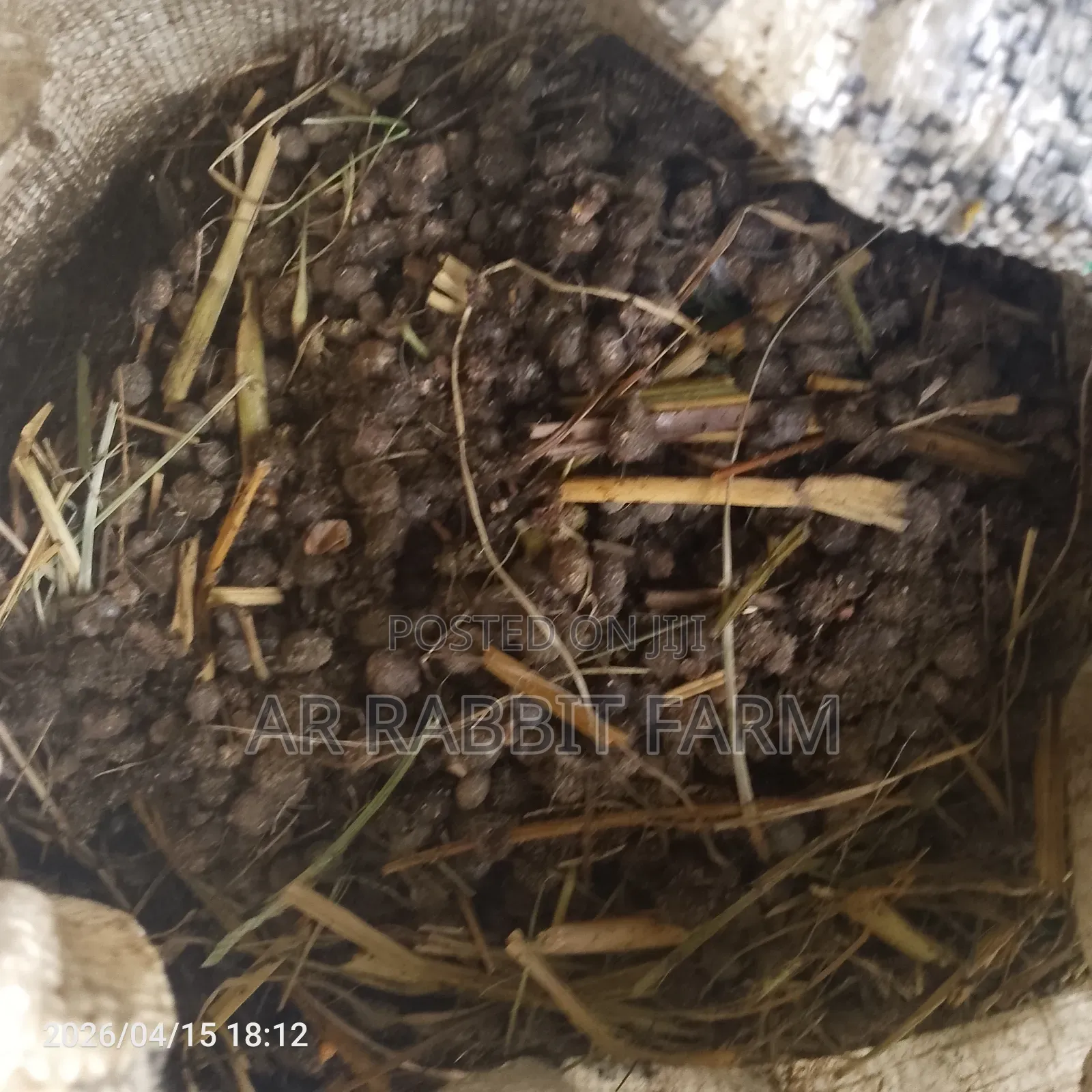 Cold Rabbit Manure Gardeners Per 50kg