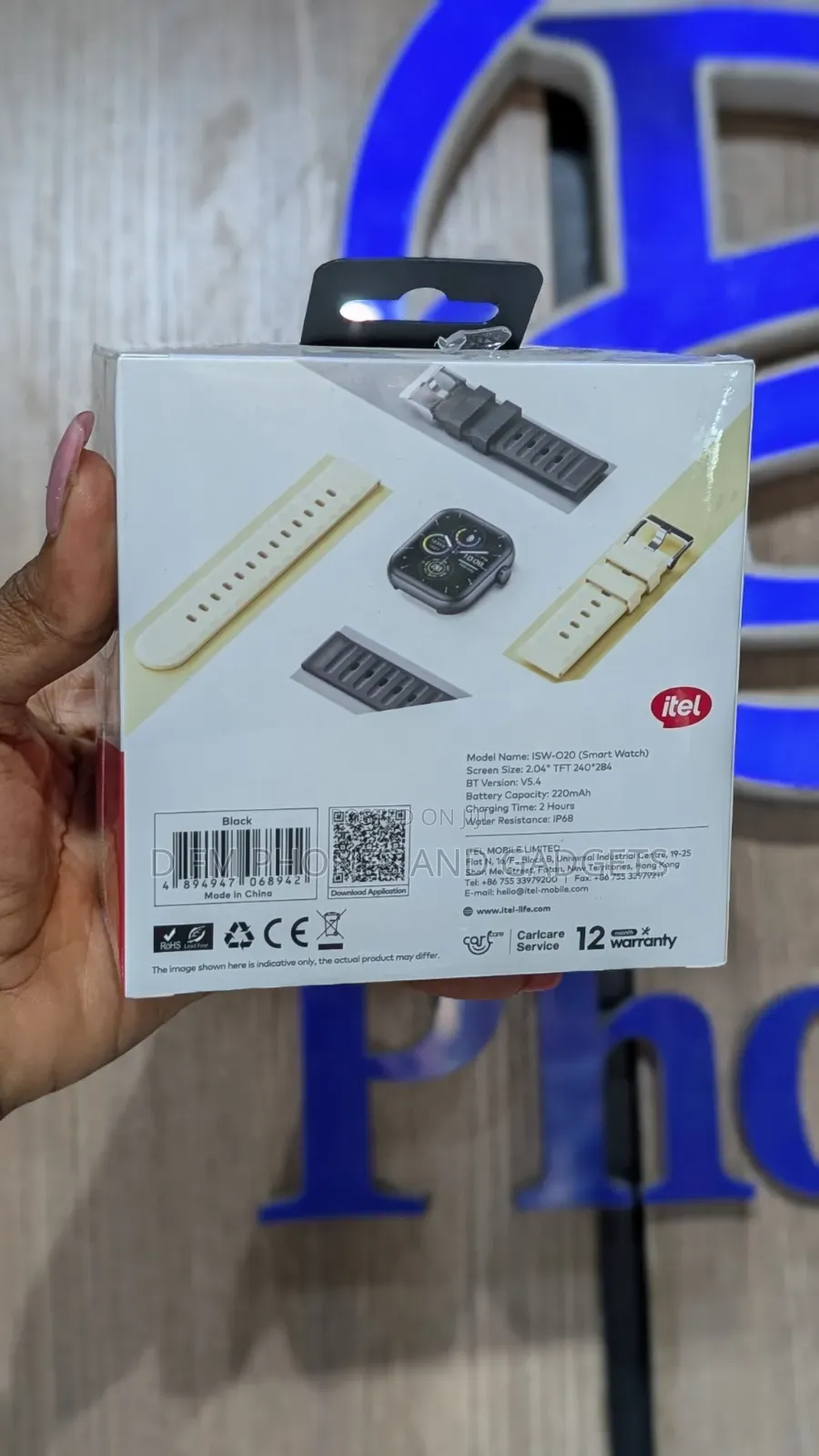 Itel Smart Watch Fit 020