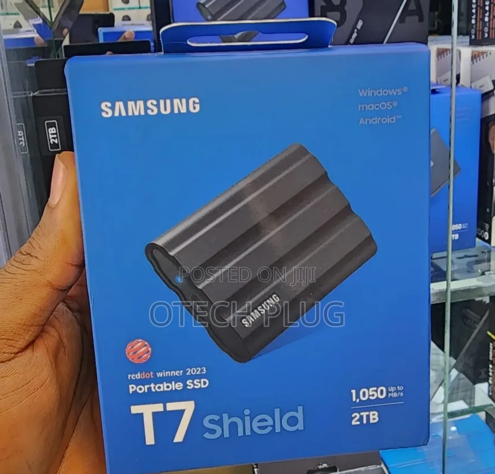 Samsung Portable SSD T7 Sheild