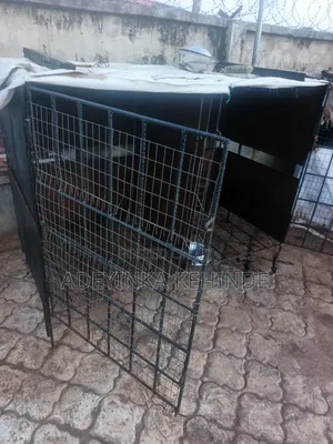 Neatly Used Dog Cage