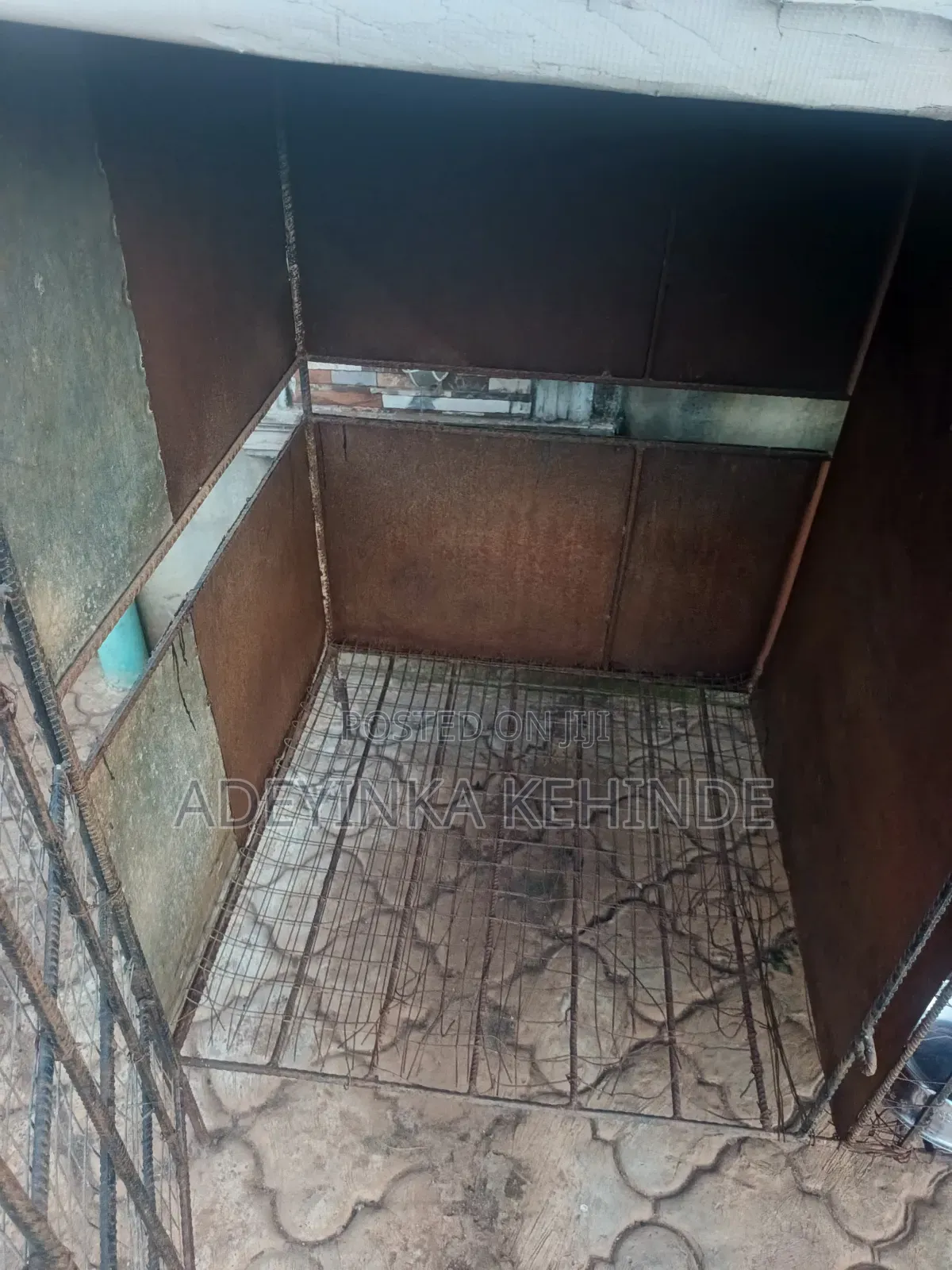 Neatly Used Dog Cage