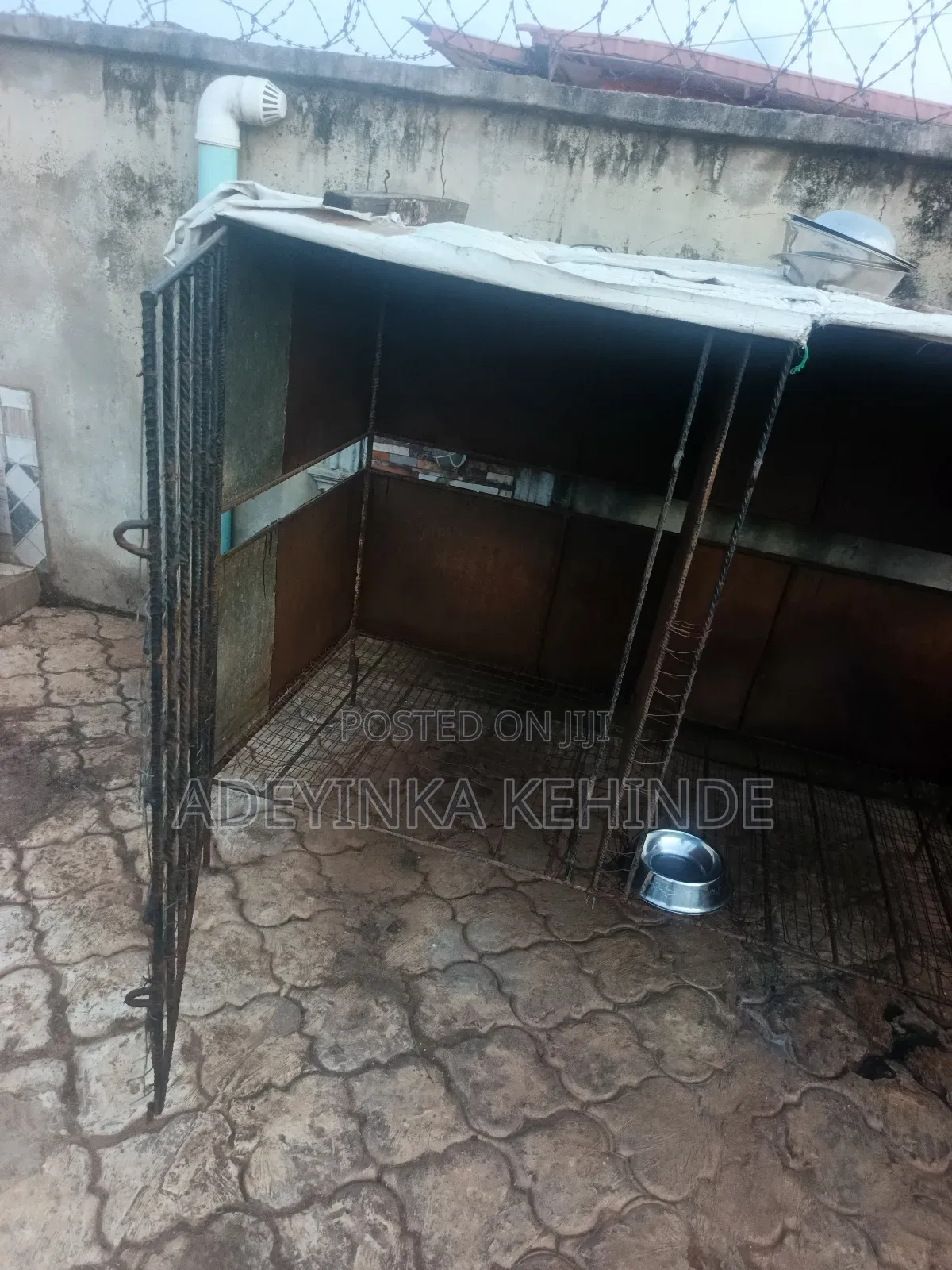 Neatly Used Dog Cage