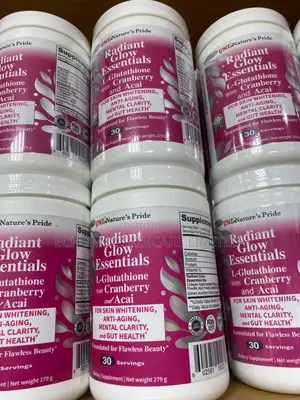 Radiant Glow Essentials L-Glutathione With Cranberry Acai Supplement