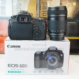 Canon 60d With 18-135mm Lens