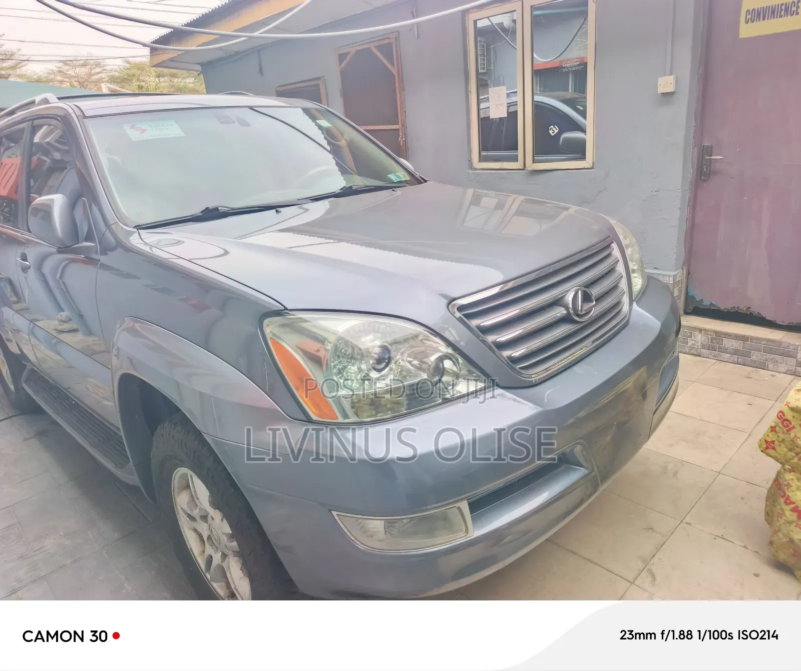 Lexus GX 470 2007 Blue