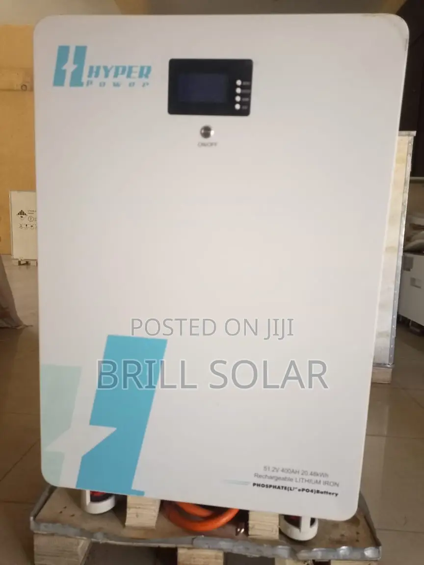 20.35kwh, 51.2v Hyper Power Solar Lithium Battery