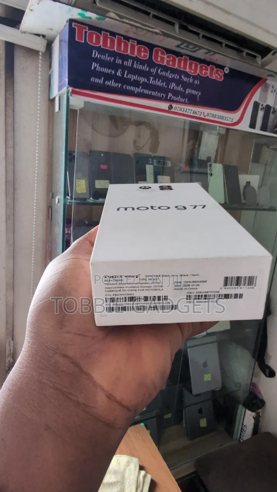 New Motorola Moto G75 256 GB