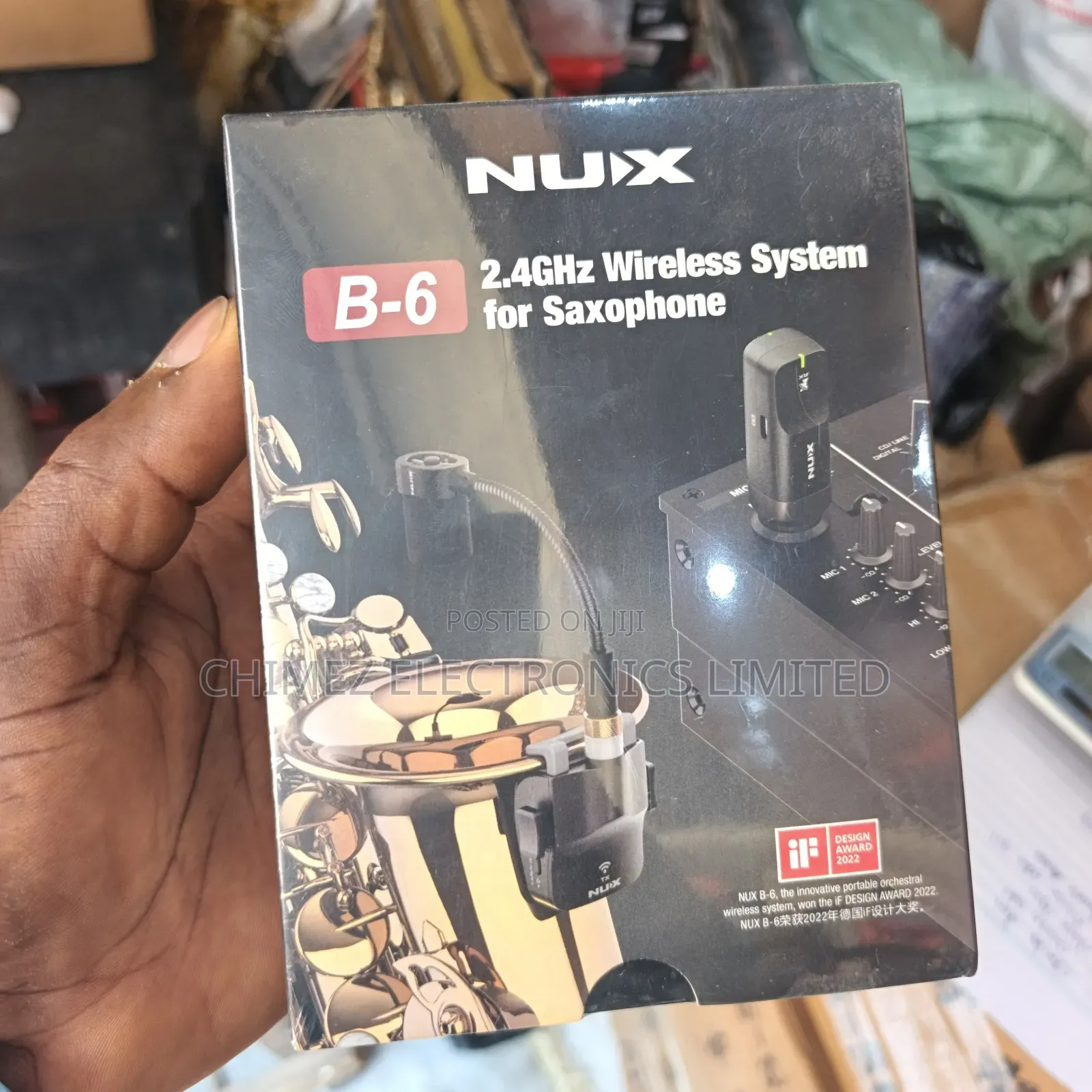 B6 Nux Rechargeable Sax Wireless Mic